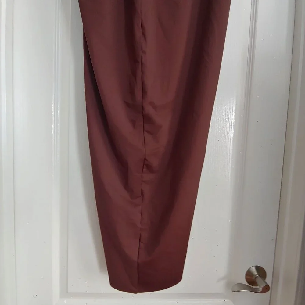 Skims Cocoa 3X Womens Long Sarong Skirt Coverup Beachy Resort Wear Vacation